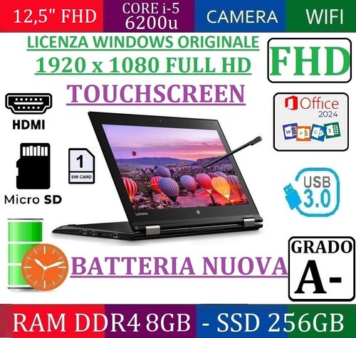 Notebook fhd lenovo yoga - notebook,