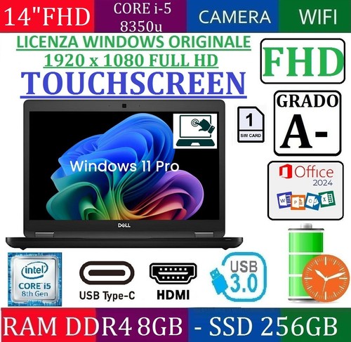 Fhd touchscreen notebook - 14",