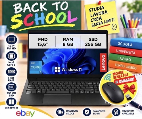 Notebook portatile lenovo - pc,